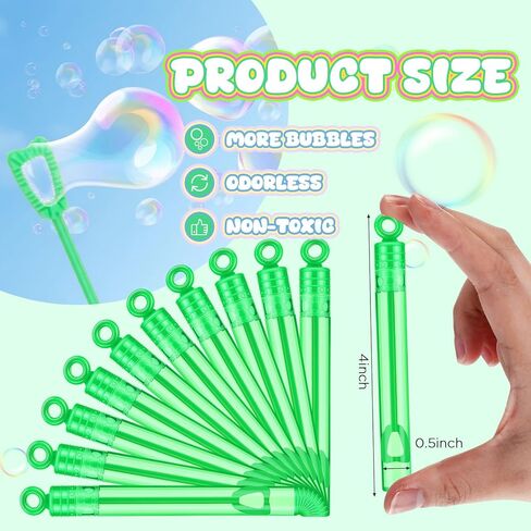 100 قطعة من عصا الفقاعات الصغيرة من شابي، هدايا الحفلات، عصا الفقاعات الوردية بالجملة لعيد الميلاد والذكرى السنوية لحفلات الزفاف وهدايا أعياد الميلاد والحفلات الخارجية وحقيبة الهدايا للفتيات والأولاد (أزرق) in Kuwait