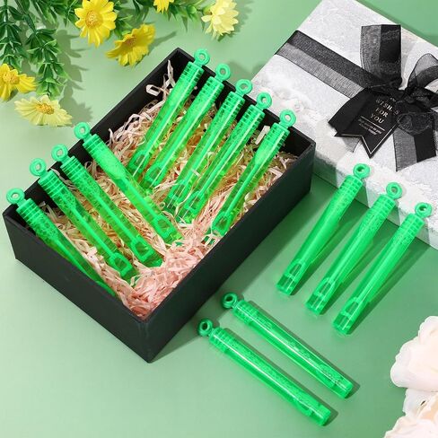 100 قطعة من عصا الفقاعات الصغيرة من شابي، هدايا الحفلات، عصا الفقاعات الوردية بالجملة لعيد الميلاد والذكرى السنوية لحفلات الزفاف وهدايا أعياد الميلاد والحفلات الخارجية وحقيبة الهدايا للفتيات والأولاد (أزرق) in Kuwait