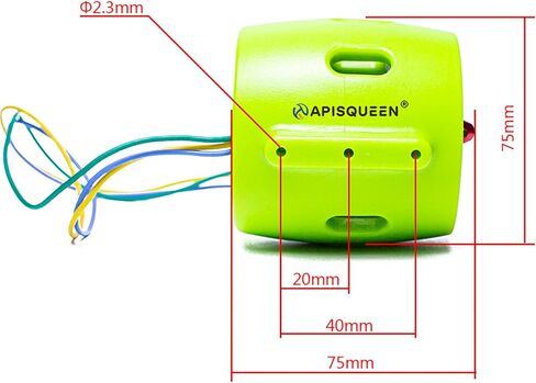 ApisQueen U01 12V~24V Underwater Thruster 2kg Thrust Brushless Underwater Subsea Thruster/Propeller/Propulsion for ROV Boat (CW) in Kuwait