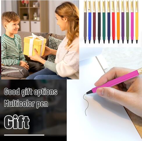 12 Pack Gel Pens Black 0.5 mm Medium Point Black Gel Ink Pens with Cap Quick Drying Ballpoint Pen Smooth Writing Fine Point Pen for Journaling School Office Supplies in Saudi Arabia