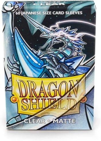 2 Packs Dragon Shield Matte Mini Japanese White 60 ct Card Sleeves Value Bundle! in Saudi Arabia