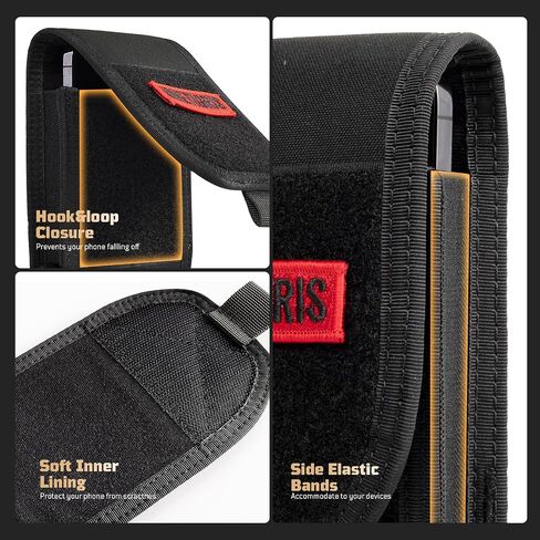 ONETIGRIS Large Smartphone Pouch for 5.5" Phone with Otterbox or Survivor Case in Saudi Arabia