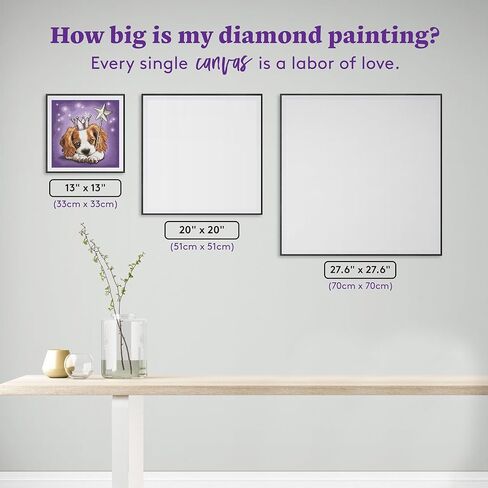 Diamond Art Club Highland Cow in Tub Diamond Painting Kit ، Fun Diy Crafts للبالغين ، قماش فن الماس المستدير للمبتدئين ، 13 "× 13" (33 سم × 33 سم) in Kuwait