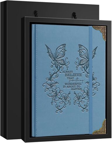 هدايا Whlbhg Butterfly للنساء رجال مجلة Butterfly Butterflor Notebricte Notebricking Gift Inspirational A5 Pink Notebooks for Work Travel School (bink bink bink) in Kuwait