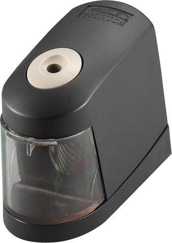 Stanley Bostitch Battery Desktop Pencil Sharpener, Black (02697) in Saudi Arabia