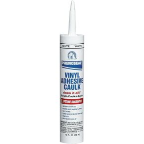 Dap 00005 6 Pack White Phenoseal Does It All Vinyl Adhesive Caulk 10-Ounce in Kuwait