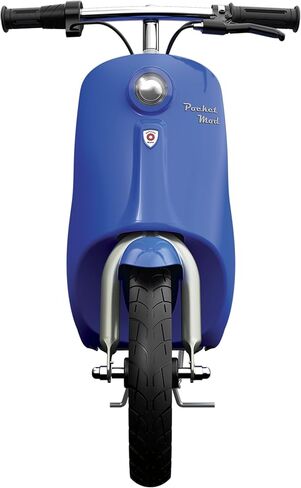 سكوتر كهربائي قديم بجيب الحلاقة 24 فولت، محرك مدفوع بسلسلة عزم دوران عالية ومزود بإطارات هوائية لعمر 13 عامًا فما فوق، أسود in Kuwait