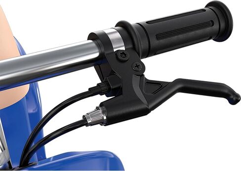 سكوتر كهربائي قديم بجيب الحلاقة 24 فولت، محرك مدفوع بسلسلة عزم دوران عالية ومزود بإطارات هوائية لعمر 13 عامًا فما فوق، أسود in Kuwait