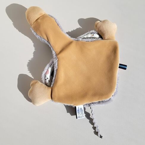 Helga The Goose, Pacifier Holder, Security Blanket Lovey, Infant Stuffed Toy, 9.8 Inches (Pack of 1) (Cannoli Cream) in Saudi Arabia