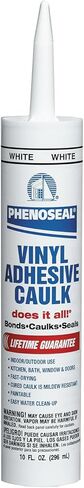 Dap 00005 6 Pack White Phenoseal Does It All Vinyl Adhesive Caulk 10-Ounce in Kuwait