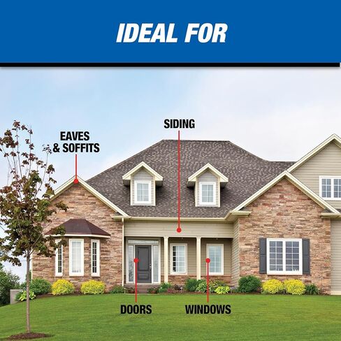 Dap 00005 6 Pack White Phenoseal Does It All Vinyl Adhesive Caulk 10-Ounce in Kuwait