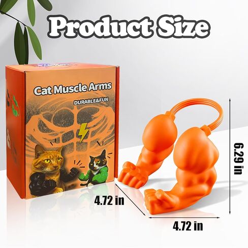 سلاح عضلات القطط المضحكة ، ذراع رقبة القط ثلاثية الأبعاد مع العضلات ، ملحق أزياء القطط في عيد الهالوين للباس الحيوانات الأليفة ، تأثيري ، حفلات وصور (أسود) in Kuwait