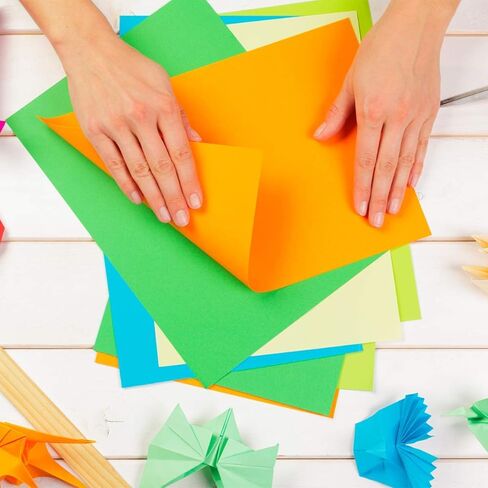 ورق بطاقات لامع، ألوان متنوعة للمشروعات الحرفية (11 ورقة) in Kuwait