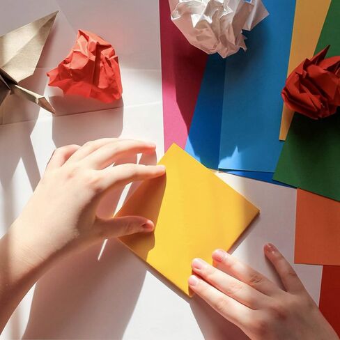 ورق بطاقات لامع، ألوان متنوعة للمشروعات الحرفية (11 ورقة) in Kuwait