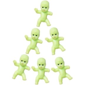 Tayarana 72 Pieces Cute Doll Pendant Multicolor Baby Shape Charms for Earrings Necklace Bracelet DIY Jewelry Making in Kuwait