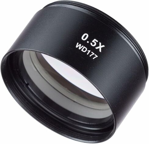 AmScope ZM03 0.3X Barlow Lens For ZM-Series Stereo Microscope Heads, 48mm Diameter Mount in Kuwait