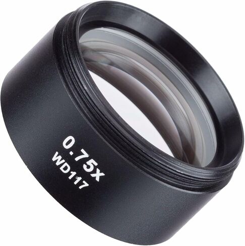 AmScope ZM03 0.3X Barlow Lens For ZM-Series Stereo Microscope Heads, 48mm Diameter Mount in Kuwait