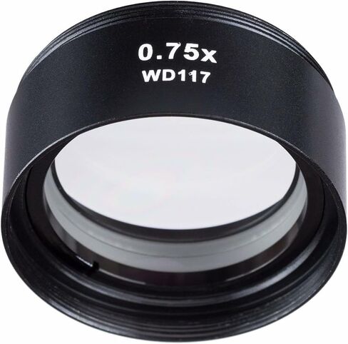 AmScope ZM03 0.3X Barlow Lens For ZM-Series Stereo Microscope Heads, 48mm Diameter Mount in Kuwait
