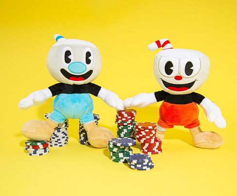 Cuphead Ms. CHALICE 8 بوصة جامع لعبة أفخم | حيوان محشو لينة للعناق | مرخص رسميا التحصيل in Kuwait