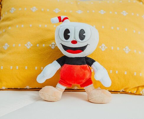 Cuphead Ms. CHALICE 8 بوصة جامع لعبة أفخم | حيوان محشو لينة للعناق | مرخص رسميا التحصيل in Kuwait