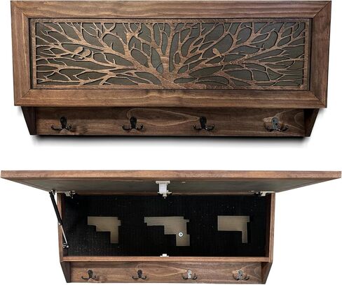Bellewood Designs Birds in a Tree Coat Rack Hidden Safe Furniture in Saudi Arabia