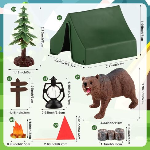 Hooqict 21 Pieces Golf Cake Decorations with Mini Cart, Ball, Clubs, Red Flag Golf Cake Toppers & Cupcake Toppers for Men Sports Themed Birthday Party Decorations Supplies in Kuwait