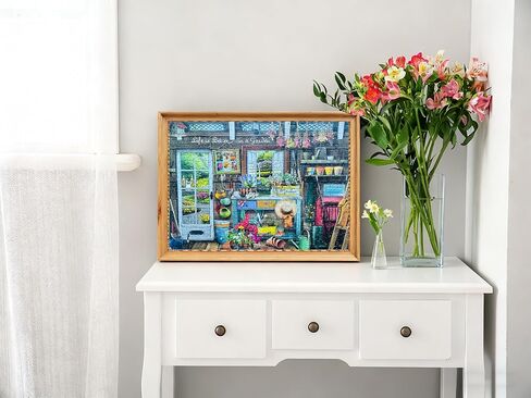 500 Piece Puzzles for Adults - 21" x 15" Jigsaw Puzzles - Difficult Puzzles for Adults Challenging - Purrfect Picnic in Saudi Arabia