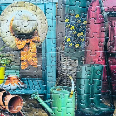 500 Piece Puzzles for Adults - 21" x 15" Jigsaw Puzzles - Difficult Puzzles for Adults Challenging - Purrfect Picnic in Saudi Arabia