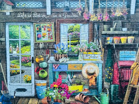 500 Piece Puzzles for Adults - 21" x 15" Jigsaw Puzzles - Difficult Puzzles for Adults Challenging - Purrfect Picnic in Saudi Arabia