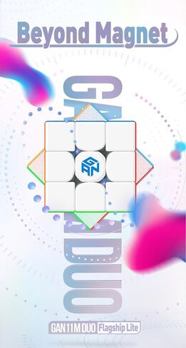 Bukefuno GAN 11 Air 3x3 Magic Speed Cube Puzzle Magic GAN11 Air 3x3 Cube Toy Frosted Surface (No Magnets) in Saudi Arabia