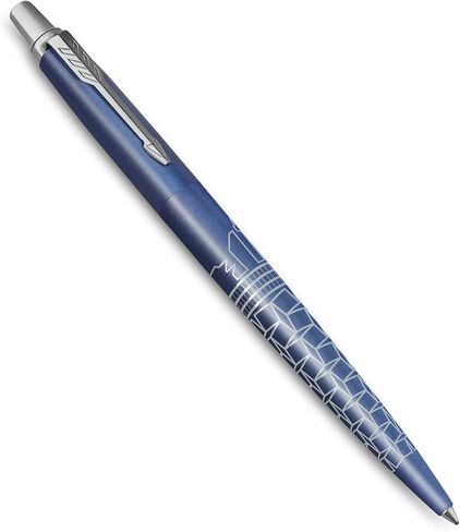 Parker Jotter Ballpoint Pen | Special Edition | Miami Turquoise with Chrome Trim | Medium Point | Blue Ink | Gift Box in Kuwait