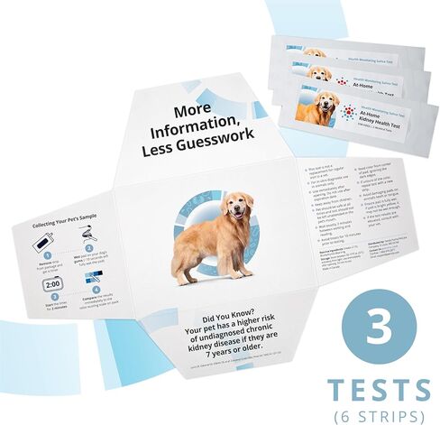 at-Home Kidney Health Test Kit for Dogs, Powered by Purina - 1 Ounce (Pack of 1) in Kuwait