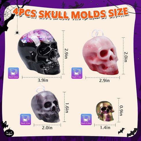 LET'S RESIN Ghost Shape Resin Earring Molds, Silicone Molds for Epoxy Resin with Earring Accessories, Jump Rings, Epoxy Resin Molds for DIY Keychain, Table Decoration, Earring in Saudi Arabia
