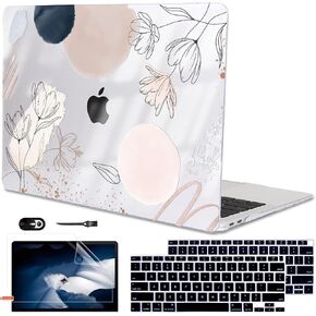 Compatible with MacBook Air 13 inch Case 2022 2021 2020 2019 2018 for Mac A2337 M1 A2179 A1932 Cover Touch ID, Crystal Colorful Lion Plastic Laptop Hard Shell Keyboard Skin Screen Protector in Kuwait