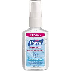 PURELL Advanced Hand Sanitizer Refreshing Gel, Clean Scent, 2 fl oz Travel Size Pump Bottle (Pack of 1) – 3050-24-CMR in Saudi Arabia