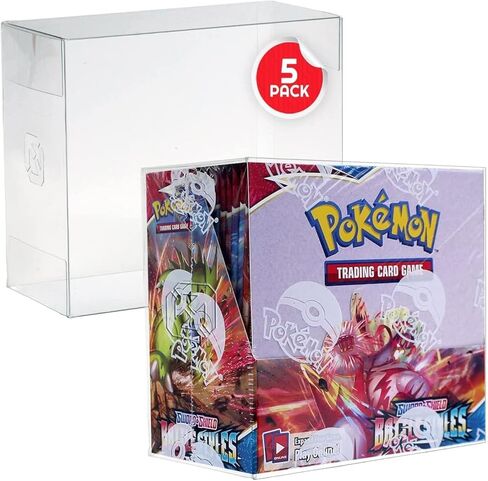 EVORETRO Display Case Protector Compatible with Pokémon TCG Sword & Shield Charizard Ultra Premium Collection Box (Pokemon Collection Box NOT Included) 0.50mm PET Plastic Protector Case in Kuwait