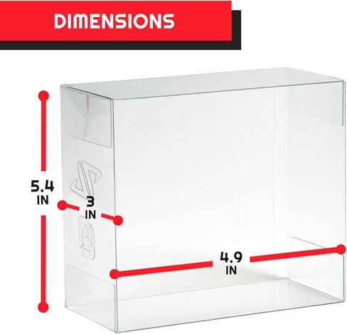 EVORETRO Display Case Protector Compatible with Pokémon TCG Sword & Shield Charizard Ultra Premium Collection Box (Pokemon Collection Box NOT Included) 0.50mm PET Plastic Protector Case in Kuwait