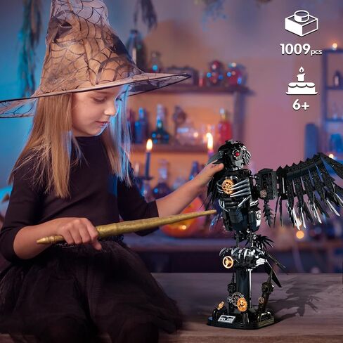 مجموعات لبنة Bat Halloween Bat للبالغين ، متوافقة مع Lego ، 839pcs Bat Model Toy Home and Office Decor in Saudi Arabia