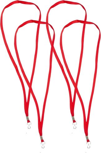 Advantus 36 بوصة الحبل Deluxe Neck Lanyard لبطاقات الهوية/الشارات ، نمط J-Hook ، Black ، صندوق 24 (75424) in Saudi Arabia