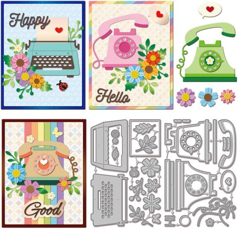 Globleland Truck Truck Cutting Dies for DIY Scrapbooking Metal Plants Cut Dies Die Die Cuts for Card in Kuwait