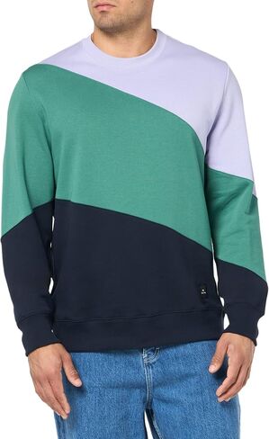 Paul Smith Men's Ps Color Block Sweatshirt in Saudi Arabia