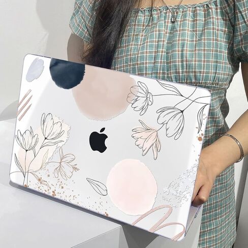 Compatible with MacBook Air 13 inch Case 2022 2021 2020 2019 2018 for Mac A2337 M1 A2179 A1932 Cover Touch ID, Crystal Colorful Lion Plastic Laptop Hard Shell Keyboard Skin Screen Protector in Kuwait