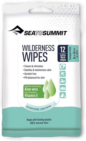 Sea to Summit Wilderness Wipes, 6 x 8-Inch in Saudi Arabia