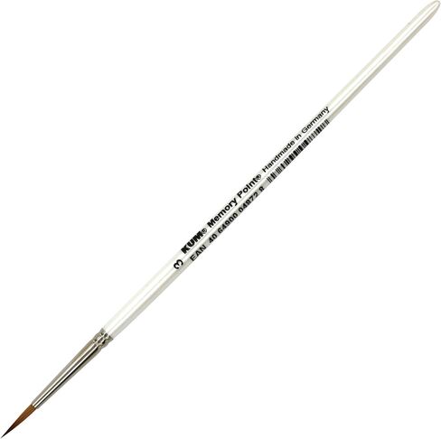 Kum 511.42.11 No.8 Memory Point Handmade Brush with Round Pointed Tip in Saudi Arabia