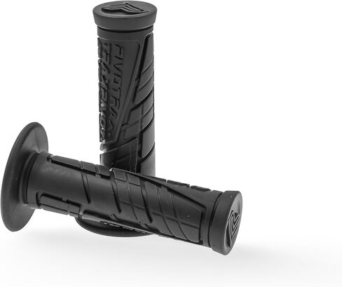 Gripi Handlebar Grips-حقن الألوان الثلاثي (أحمر/أزرق/أبيض) ، مناسب للدراجات الأوساخ ودراجات الـ E-dirt ، مضاد للانزلاق ، قبضة دراجة نارية متينة in Saudi Arabia