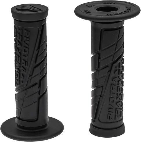 Gripi Handlebar Grips-حقن الألوان الثلاثي (أحمر/أزرق/أبيض) ، مناسب للدراجات الأوساخ ودراجات الـ E-dirt ، مضاد للانزلاق ، قبضة دراجة نارية متينة in Saudi Arabia