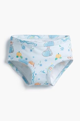 monica + andy Toddler Organic 5-Pack Girl's Underwear Purple Multi, 4-5T in Saudi Arabia