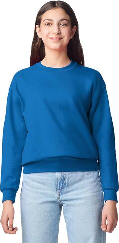 Gildan Unisex Child Fleece Crewneck Sweatshirt, Style G18000B, Royal in Saudi Arabia