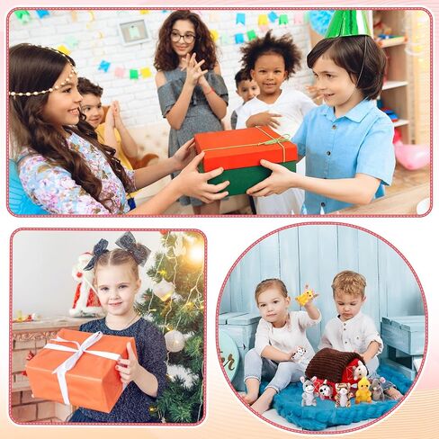 Skylety 7 Pcs European Family Finger Puppets with House Set for Toddlers Christmas Mini Soft Plush Finger Puppet Toys for Kids Boys Girls Story Playtime Role Playing Preschool Learning Birthday Gift in Saudi Arabia