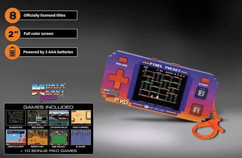 My Arcade Mega Man Pixel Pocket Pro: Officially Licensed Mega Man Video Game, Portable Keychain Arcade in Saudi Arabia